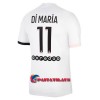Virallinen Fanipaita Paris Saint-Germain Di Maria 11 Vieraspelipaita 2021-22 - Miesten